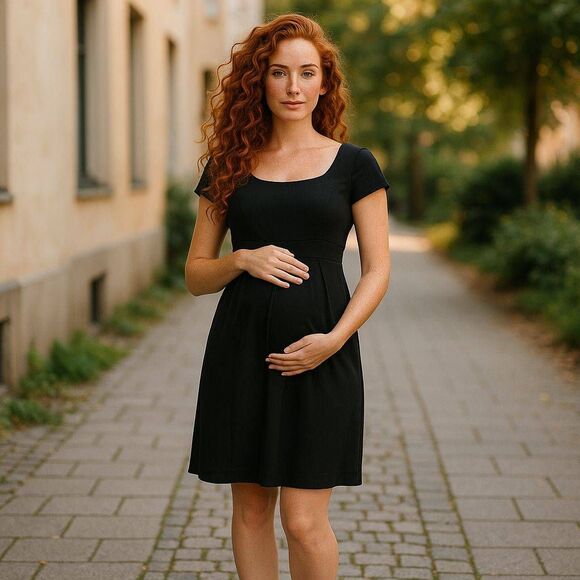 Isabella Oliver Farah Maternity Shift Dress - Picture 2 of 9